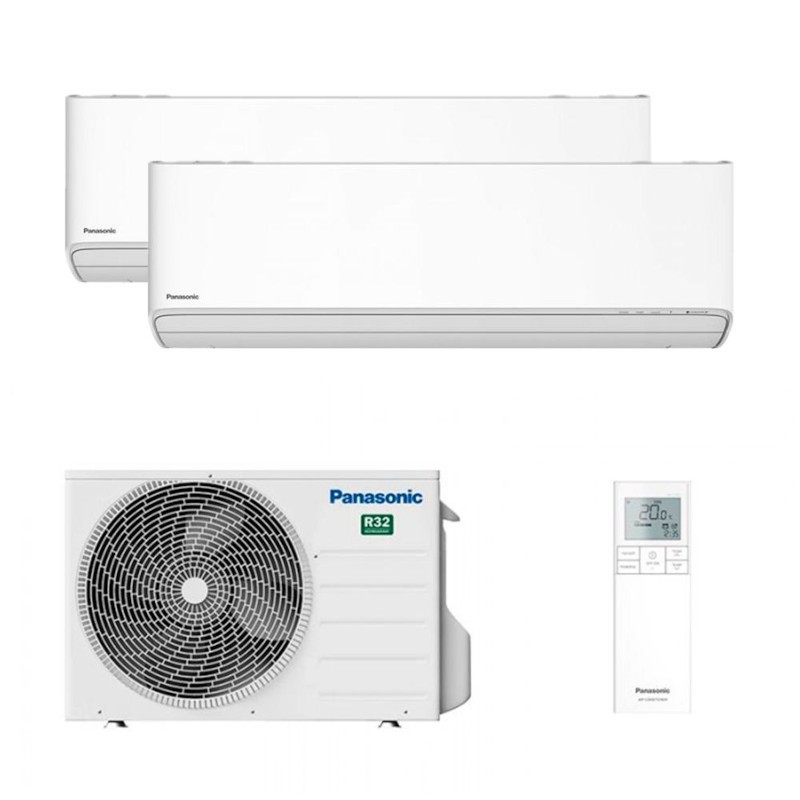 Multi Split Klimaanlage 2x1 Panasonic CU-2Z41TBE + 2x CS-Z20ZKEW