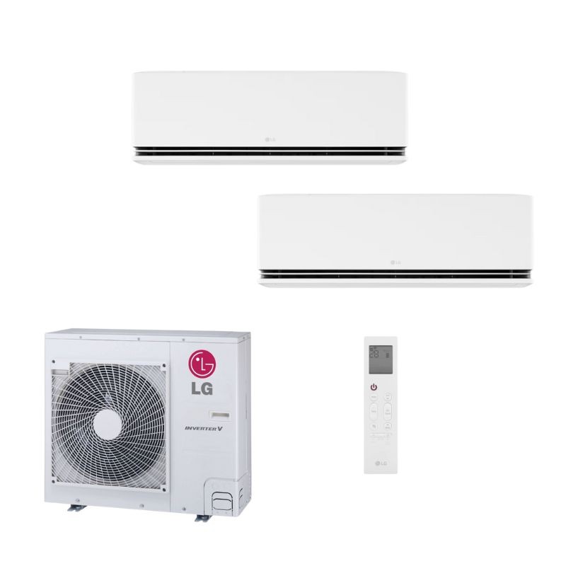 Multi Split Climatisation 2x1 LG MU2R17.U13 + 2x H09S1DA. NS1