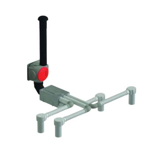 Zehnder ComfoFan Silent Kit for 6 Húmedos with RFZ Control 425m3/h