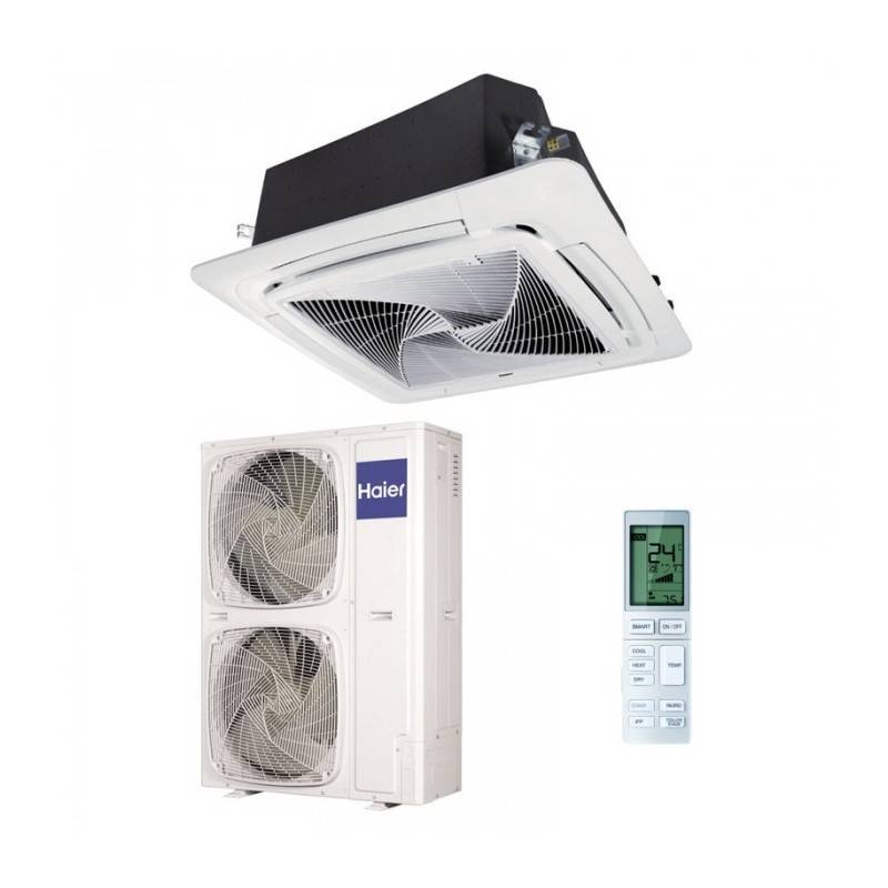 Airconditioningcassette Haier Ronde stroom 160 Trif. AB160S2SR1FA (H) + 1U160S2SP1FB Airconditioningcassette Haier Ronde stroom 160 Trif. AB160S2SR1FA (H) + 1U160S2SP1FB