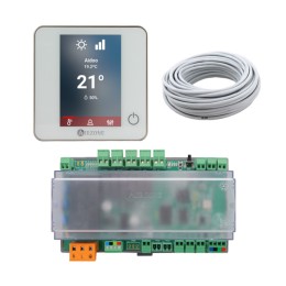 Pack Aidoo Pro Airzone-Fancoil + câble blanc blueface