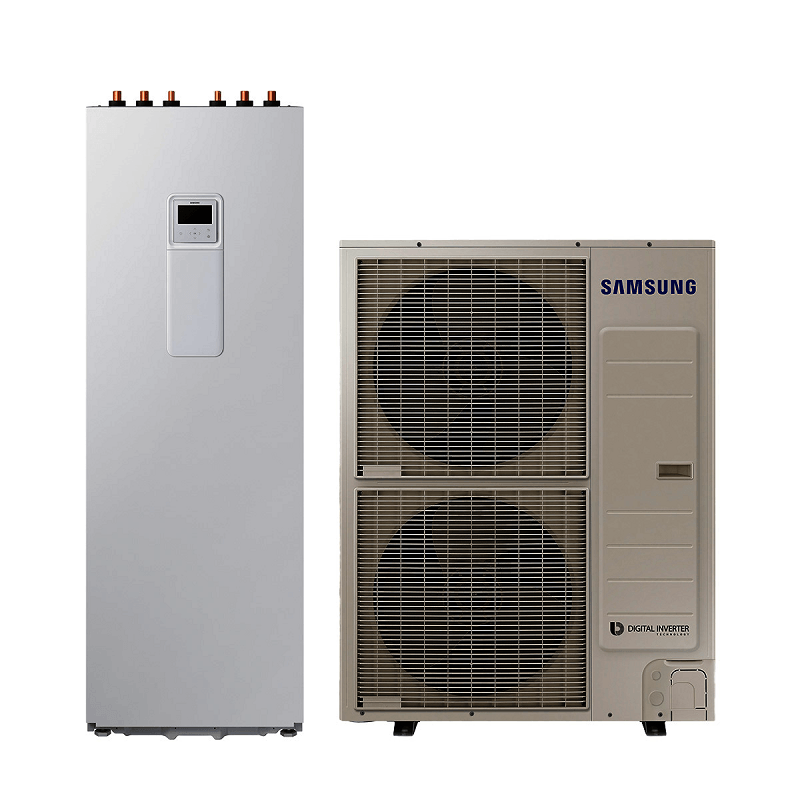 Aerotermia Samsung EHS Mono Standard AE120RXYDEG / UE + AE200DNWMPK / UE Pompe à chaleur R32 monophasé
