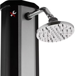 Outdoor shower Klinwass Solar 2 pieces 35 liters PVC