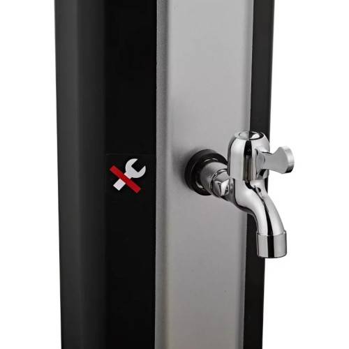 Douche extérieure Klinwass Solar 2 pièces 35 litres PVC