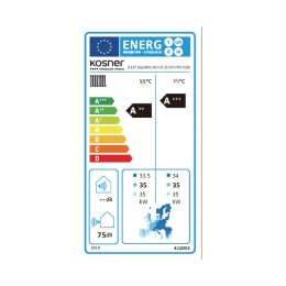 Pompe à chaleur Air / Eau Aerotermia Monobloc Kosner Aquaris 35T R-290