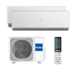 Air conditioning Multi Split 2x1 Haier 3U55S2SR5FA + 2X AS35XCahra White Expert
