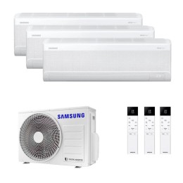 Kit de climatisation 3x1 Multi Split Samsung AJ052TXJ3KG + 2x AR09TXFCAWKNEU + AR12TXFCAWKNEUFREE