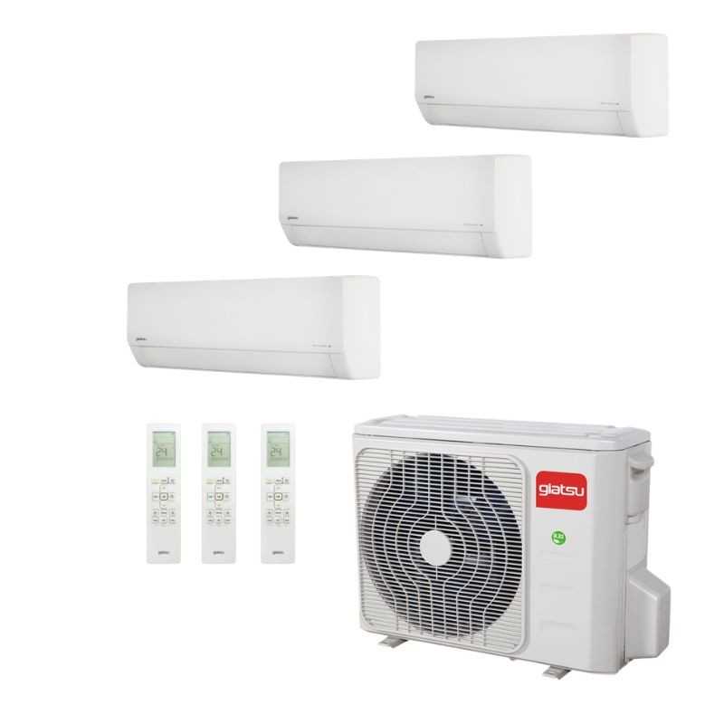 Multi Split 3x1 Giatsu GIA-MO4-28IX41BR32 + 2X GIA-MSI-09AR3R32 + GIA-MSI-18AR3R32 AROMA3 Air conditioning