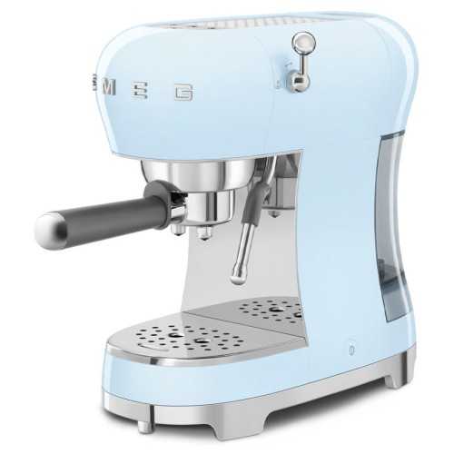 Cafetera Expresso Smeg ECF02PBEU Azul
