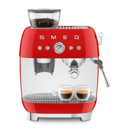 Cafetera Expresso Smeg EGF03RDEU Rojo