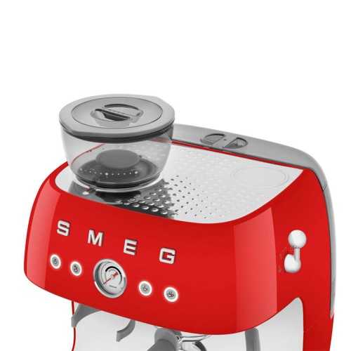 Espresso Smeg Egf03rdeu rot
