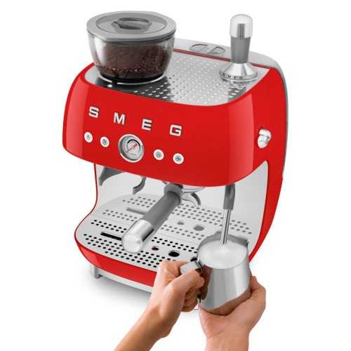 Espresso Smeg EGF03RDEU red
