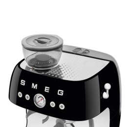 Espresso Smeg EGF03BLEU zwart