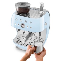 Espresso Smeg Egf03PBEU Blau