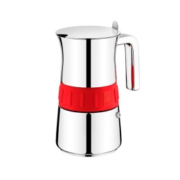Kaffeemaschine BH Eleganz rot 4 Tassen