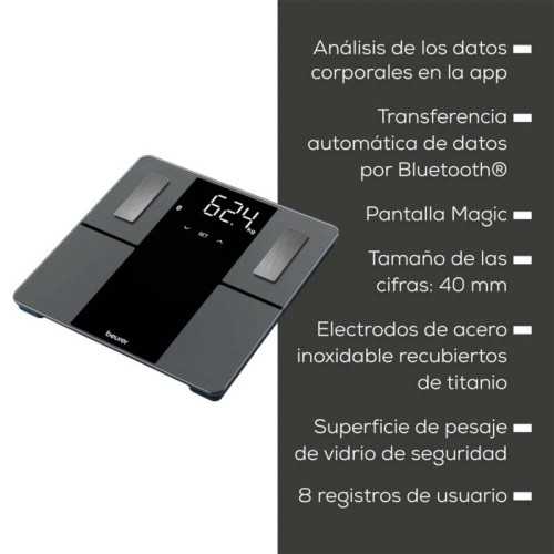 Badezimmer Beurer BF500 Bluetooth-Diagnose