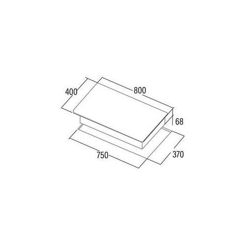 Induction plate Cata Ib853bk